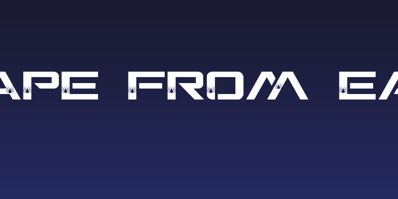 ESCAPE FROM EARTH Social Header