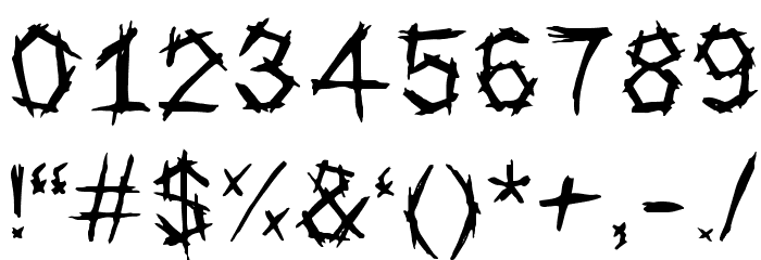 ESCOPO Font OTHER CHARS