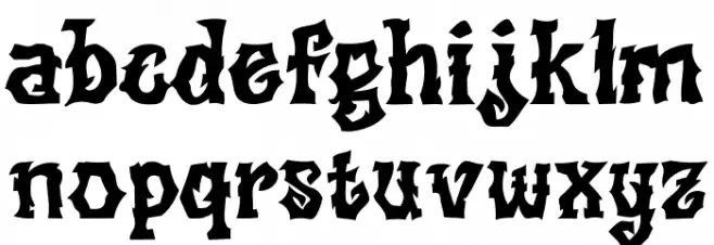 ESGARD Thin Personal Use 字体 小写