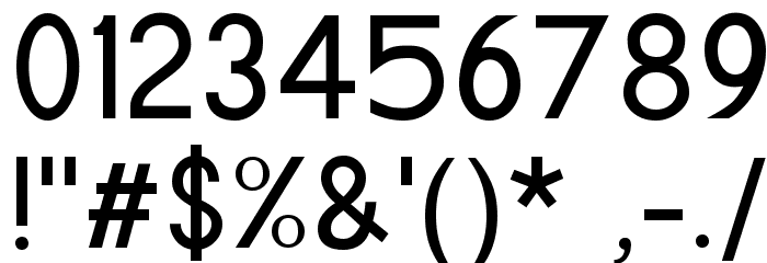 ESL Gothic Shavian Font OTHER CHARS