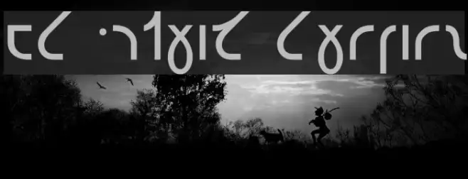 ESL Gothic Shavian Example 1