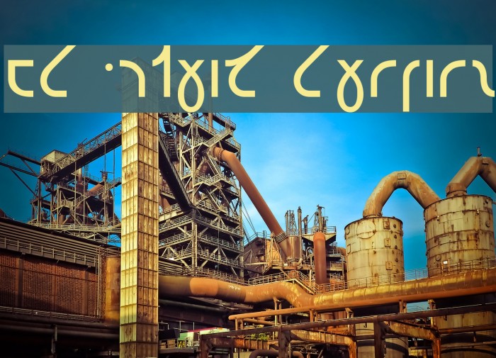 ESL Gothic Shavian Font examples