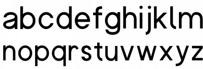 ESL Gothic Unicode Caratteri MINUSCOLO