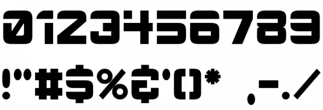 ESP Font OTHER CHARS