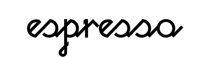 ESPRESSO  Free Fonts Download