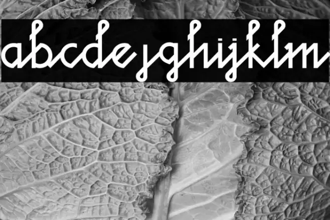 ESPRESSO Font examples