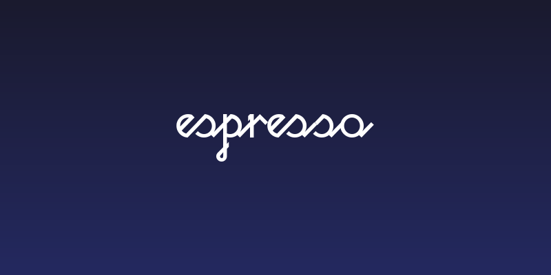 ESPRESSO Social Header