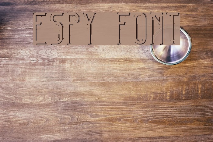ESPY Font examples