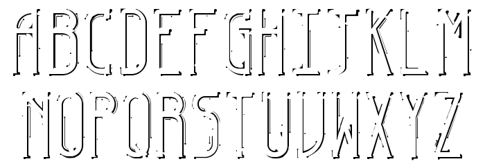 ESPY Font LOWERCASE