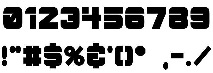 ESP_Bold Font OTHER CHARS
