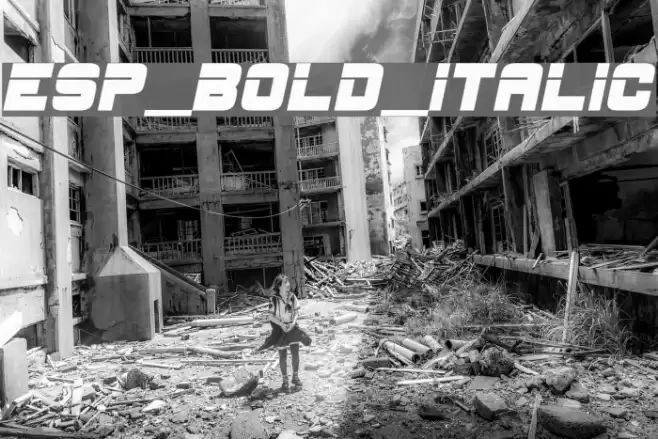 ESP_Bold_Italic フォント examples
