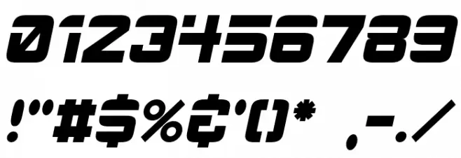 ESP_Italic Font OTHER CHARS