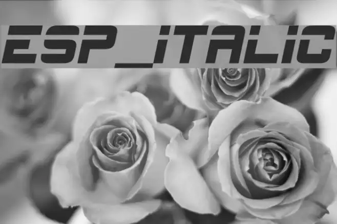 ESP_Italic Example 2