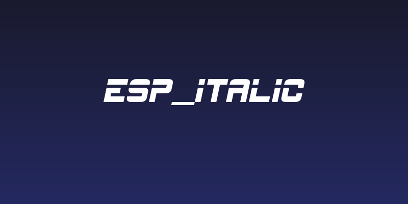 ESP_Italic Social Header