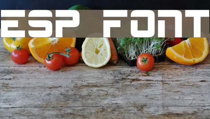 ESP Font examples