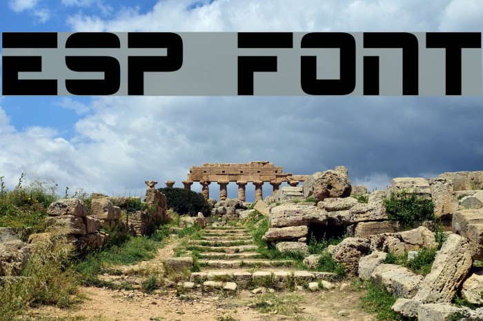 ESP Font examples
