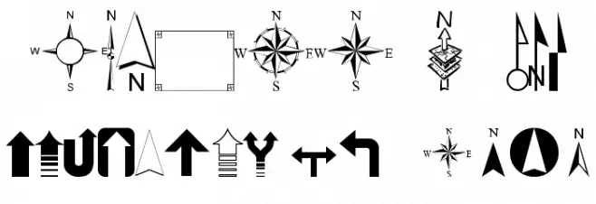ESRI Cartography Font OTHER CHARS