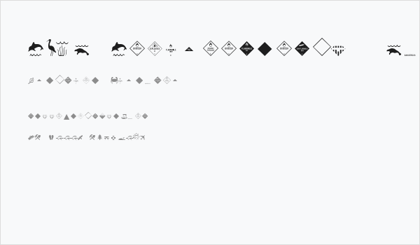 ESRI Environmental  Icons Business Card