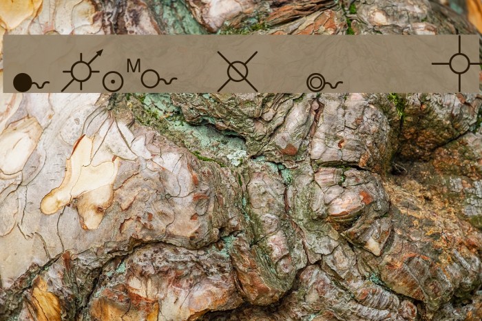 ESRI Oil Gas Water Font examples