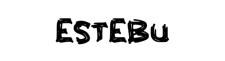 ESTEBU Font