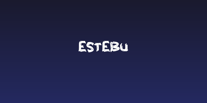 ESTEBU Social Header