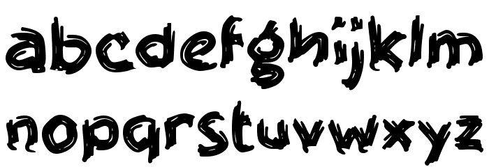 ESTEBU Font Litere mici