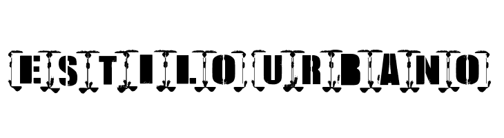 ESTILO URBANO  Free Fonts Download