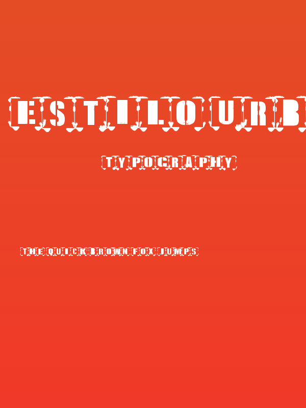 ESTILO URBANO Poster