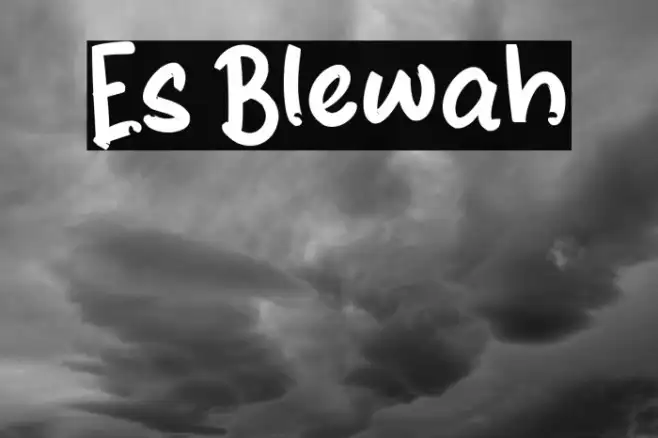 Es Blewah Example 3