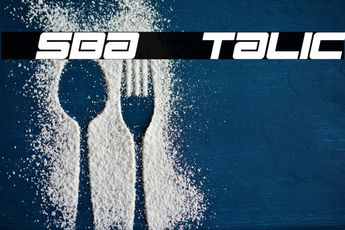 Esba - Italic Example 2