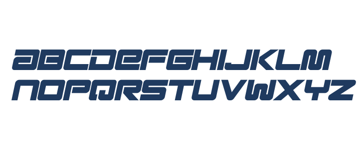 Esba - Italic Lowercase