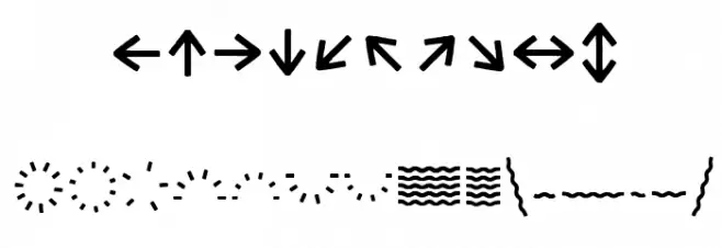 Escalope Crust One Icons Font OTHER CHARS