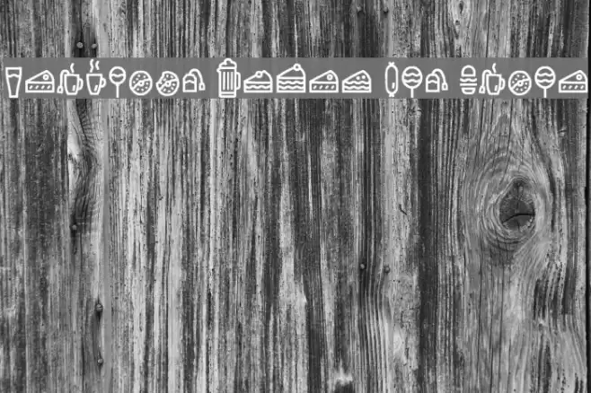 Escalope Crust One Icons Font examples