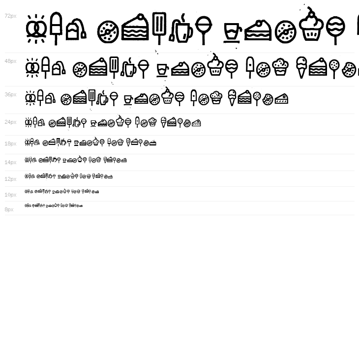 Escalope Crust Three Icons Waterfall