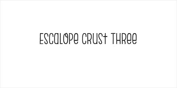 Escalope Crust Three Logo