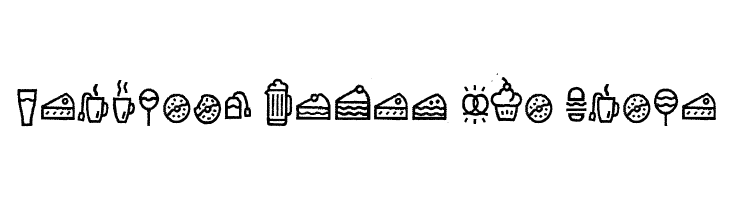 Escalope Crust Two Icons Шрифта