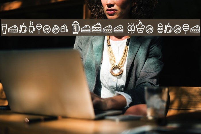 Escalope Crust Two Icons Font examples