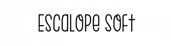 Escalope Soft  Скачать бесплатные шрифты