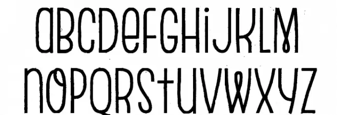 EscalopeCrustThree Caratteri MINUSCOLO