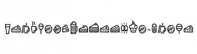EscalopeCrustTwo-Icons  Free Fonts Download
