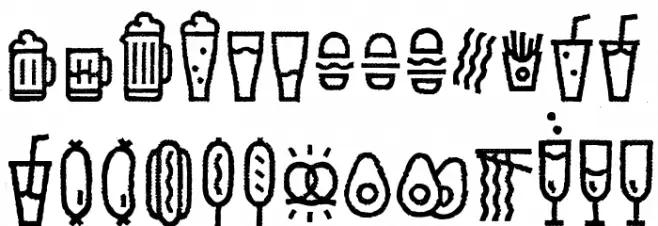 EscalopeCrustTwo-Icons Fonte MAIÚSCULAS