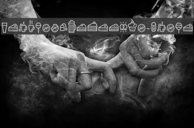 EscalopeCrustTwo-Icons Шрифта examples