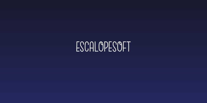 EscalopeSoft Social Header