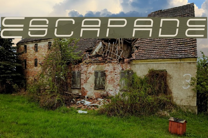 Escapade Font examples