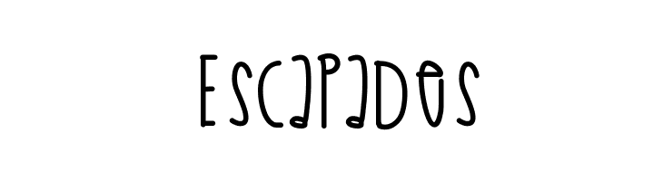 Escapades  baixar fontes gratis