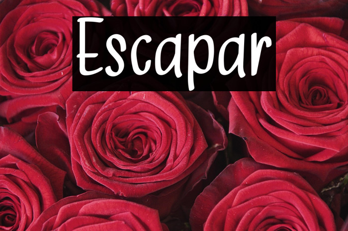 Escapar Example 2