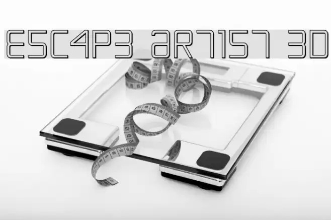 Escape Artist 3D Font examples