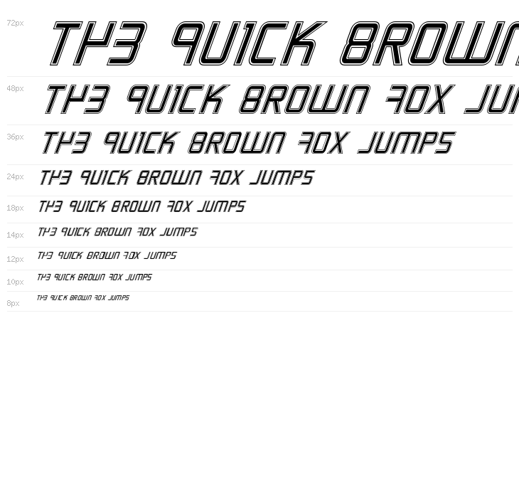 Escape Artist Academy Italic Waterfall