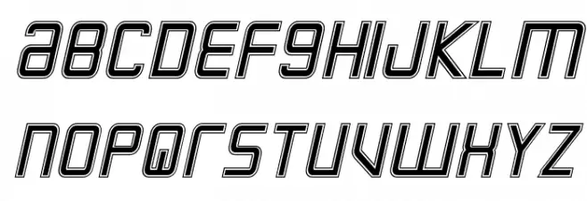 Escape Artist Academy Semi-Italic Шрифта ВЕРХНИЙ