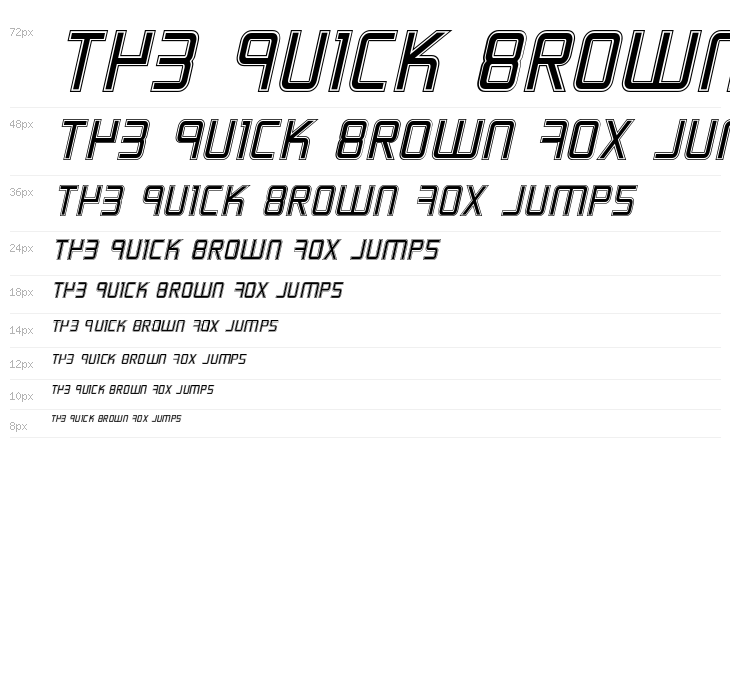 Escape Artist Academy Semi-Italic Waterfall